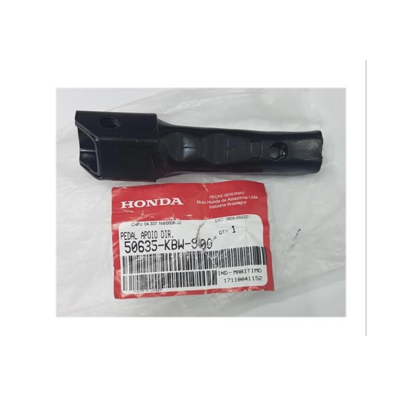 PEDALIN HONDA TWISTER 250 DELANTERO / TRASERO DER.