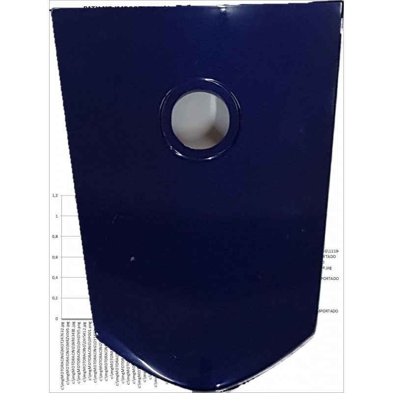 UNION LATERALES HONDA WAVE 110 11 AZUL