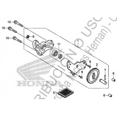 REPARACION BOMBA ACEITE HONDA BIZ 125 SET (HONDA)