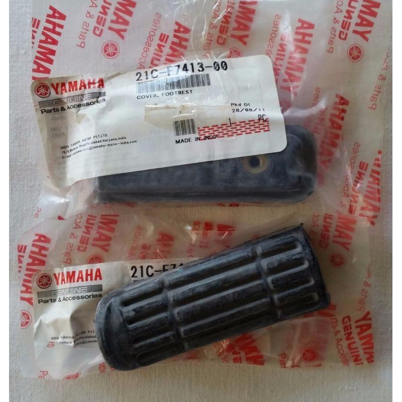 GOMA POSAPIE YAMAHA FZ 16 DEL DERECHO- IZQUIERDO ORIGINAL