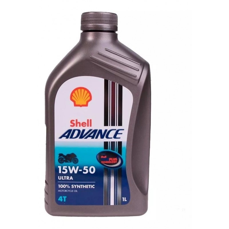 ACEITE SHELL ADVANCE SYNTHETIC 15W-50 4T