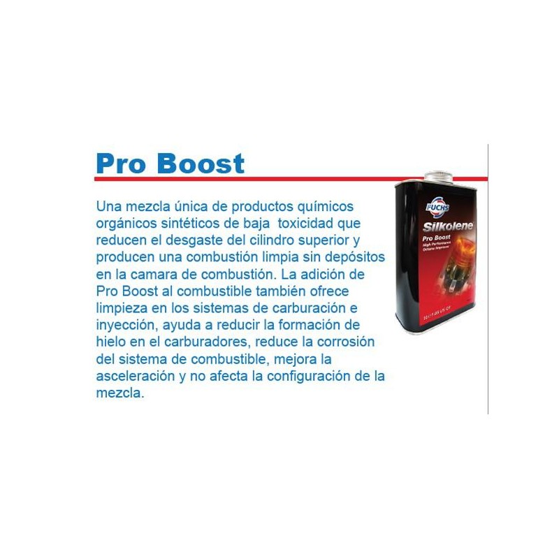 ELEVA OCTANAJE PRO BOOST 1 Lts (SILKOLENE)