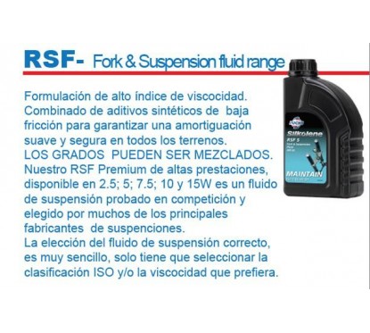 ACEITE SUSPENCION RSF 2.5W SEMI-SINTETICO 1Lts (SILKOLENE)