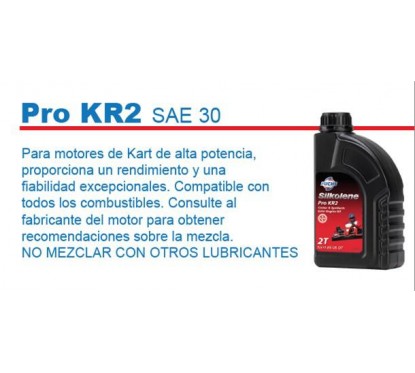 ACEITE PRO KR2 100% SINTETICO KART 2T (SILKOLENE)