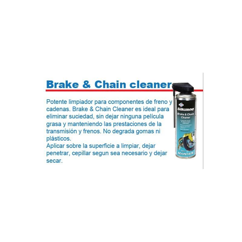 ACEITE BRAKE Y CHAIN CLEANER AEROSOL 500ML (SILKOLENE)
