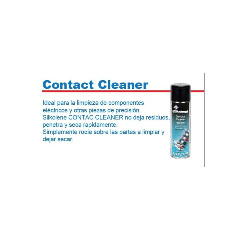 ACEITE  CONTACT CLEANER AEROSOL 500ML (SILKOLENE)