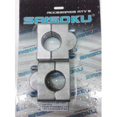 ADAPTADOR ELEVA 25mm MANUBRIO 28.6mm GRIS