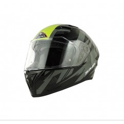 CASCO STELLAR TREK NEGRO- GRIS- AMARILLO SMK "L"