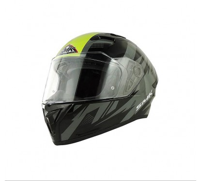 CASCO STELLAR TREK NEGRO- GRIS- AMARILLO SMK "L"