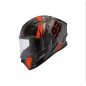 CASCO STELLAR SWANK GRIS- NARANJA- NEGRO SMK "M"