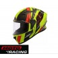 CASCO STELLAR SWANK AMARILLO / NEGRO MATE S/VISOR SMK "L"