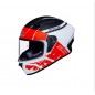 CASCO STELLAR SQUAD BLANCO / ROJO / NEGRO SMK "L"