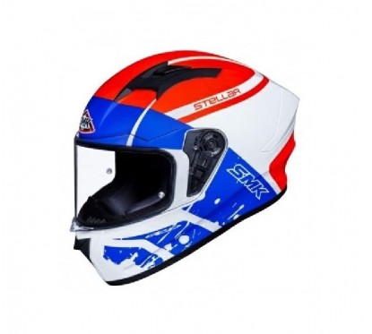 CASCO STELLAR SQUAD AZUL / ROJO / BLANCO SMK "M"