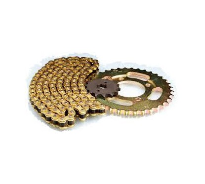 KIT TRANSMISION C- CAD. GILERA SMASH 36- 14 CAD. DORADA (STD)