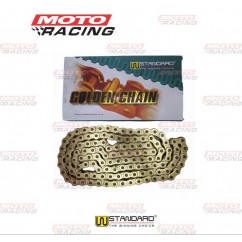 CADENA TRANSMISION 520Hx118L REFORZADA DORADA (STD)