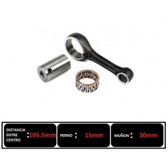 BIELA HONDA 125 TODAY- TITAN 99- 01-  XLR (STD)