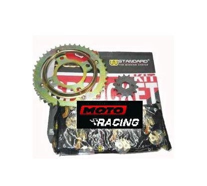 KIT TRANSMISION HONDA TITAN 00- FAN C- CADENA DORADA (STD)