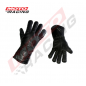 GUANTES IMPERMEABLE CUERO ECOLOGICO LARGO C/POLAR "L"