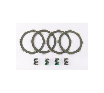 KIT RACING DISCO EMBRAGUE YAMAHA CRYPTON T-105 C- RESORTE (STD)