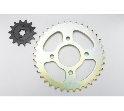 CORONA Y PIÑON BAJAJ ROUSER 220 36- 14 DORADA (STD)