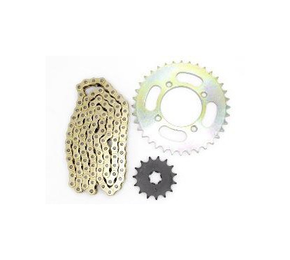 KIT TRANSMISION YAMAHA CRYPTON T-110 S2 36- 15 C-  CADENA (STD)