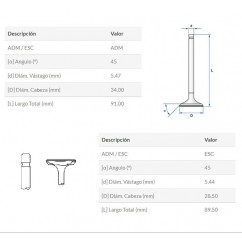 VALVULA ADM- ESC MOTOMEL XPLORA 250- SKUA 200- PANTHER 250 (STD)