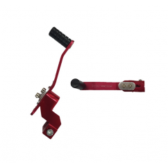 PALANCA CAMBIO UNIVERSAL REGULABLE RACING ROJA (NSU)