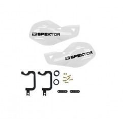 CUBRE MANOS NOX BLANCO C/KIT INSTALACION (SPEKTOR)