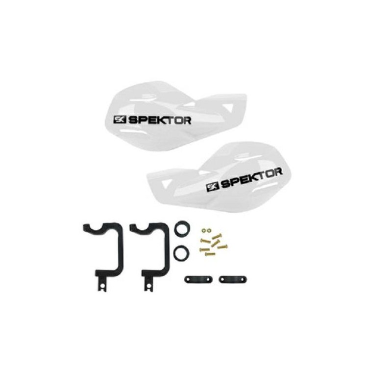 CUBRE MANOS NOX BLANCO C/KIT INSTALACION (SPEKTOR)
