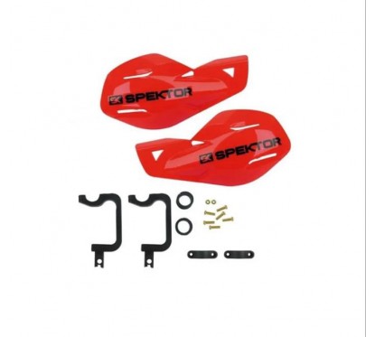 CUBRE MANOS NOX ROJO C- KIT INSTALACION (SPEKTOR)