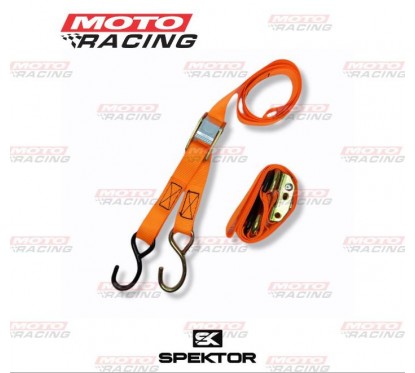 ACCESORIOS ZUNCHO AMARRE C/CRIQUE 1500x25 NARANJA (SPEKTOR)