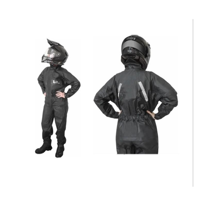 TRAJE PARA LLUVIA MUJER NEGRO "M" (SPEKTOR)