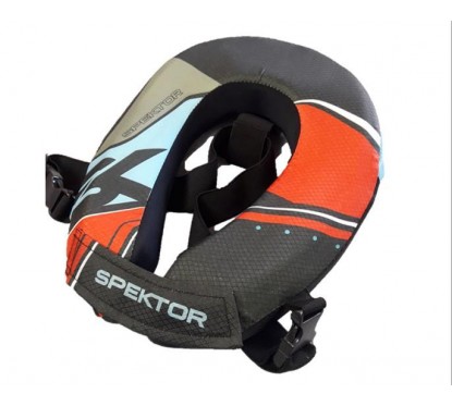 PROTECTOR CERVICAL NIÑO CELESTE-  NEG (SPEKTOR)