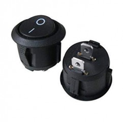 TECLA ON -  OFF UNIVERSAL REDONDO 2 PUNTOS