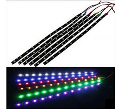 TIRA LED FLEX GEL 15 LED x 30cm ROJO