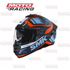 CASCO TYPHOON THORN NEGRO-NARANJA MATE C- VISOR SMK "M"