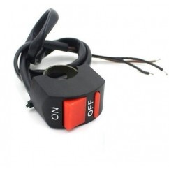 BOTON PARADOR ON -  OFF UNIVERSAL C- ABRAZADERA