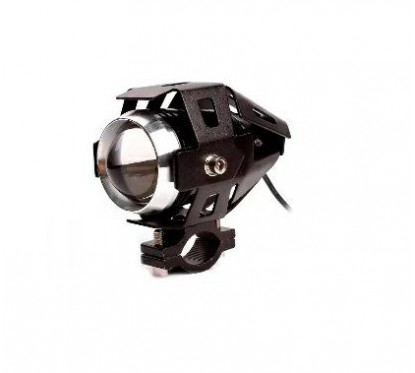 FARO TUNNING AUXILIAR NEGRO REDEDONDO C/PROTECTOR 10W