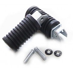 PEDALIN TRASERO SUZUKI AX 100 -  HONDA CG TITAN (VC)