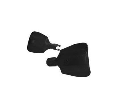 CUBRE MANOS MANOPLA PLASTICA NEGRA