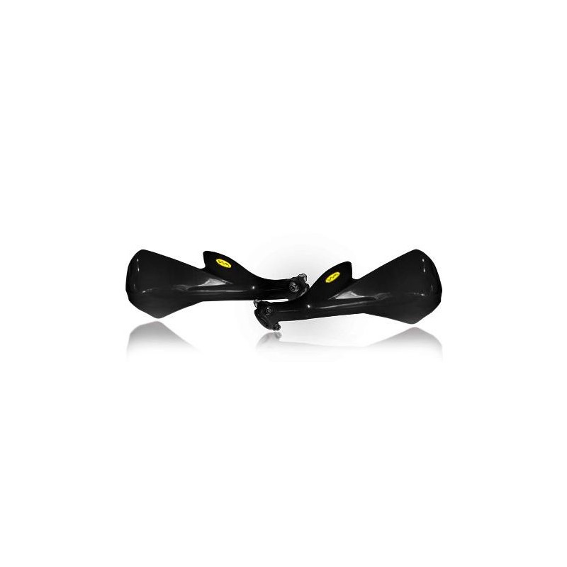 CUBRE MANOS COMPET NEGRO C/KIT INSTALACION