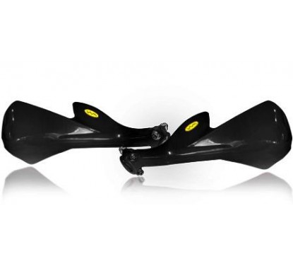 CUBRE MANOS COMPET NEGRO C/KIT INSTALACION