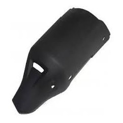 CUBRE ESCAPE YAMAHA FZ 16 NEGRO MATE VC