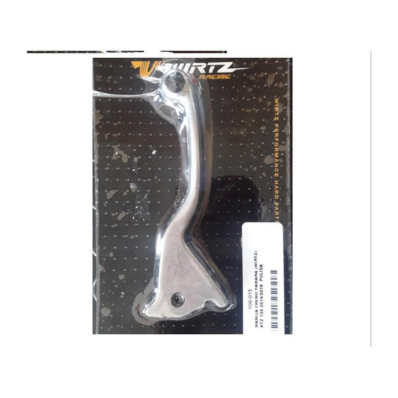 MANIJA FRENO YAMAHA XTZ 125 14- 18 PULIDA (WIRTZ)