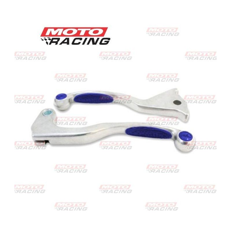 MANIJA FRENO Y EMBRAGUE HONDA XR 250 TORNADO/ FALCON GRIP AZUL