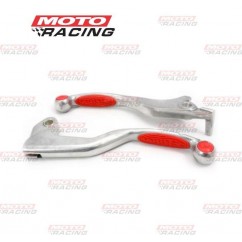 MANIJA FRENO Y EMBRAGUE HOND TITAN 150 15 CORTA GRIP ROJO