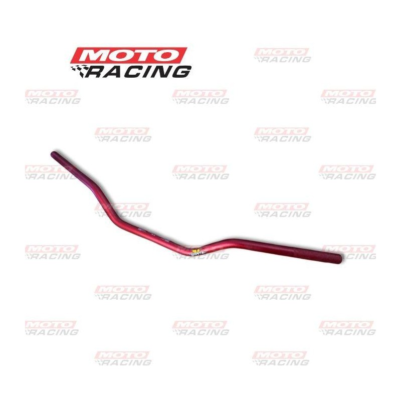 MANUBRIO X5 ALTO 22mm HONDA NXR 125 BROS ALUMINIO ROJO (WIRTZ)