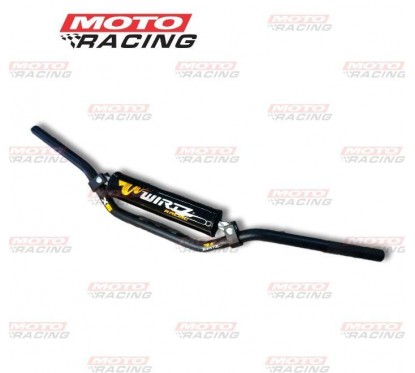 MANUBRIO MX X6 22mm ALTO NEGRO (WIRTZ)