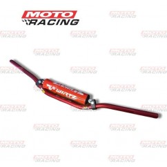 MANUBRIO MX X6 22mm BAJO ROJO (WIRTZ)