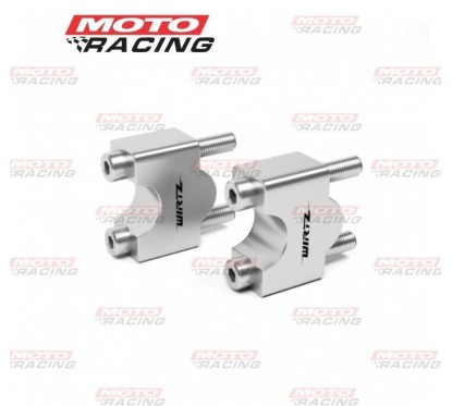 SOPORTE MANUBRIO ELEVA 25mm UNIVERSAL 22mm S- TAPA (WIRTZ)